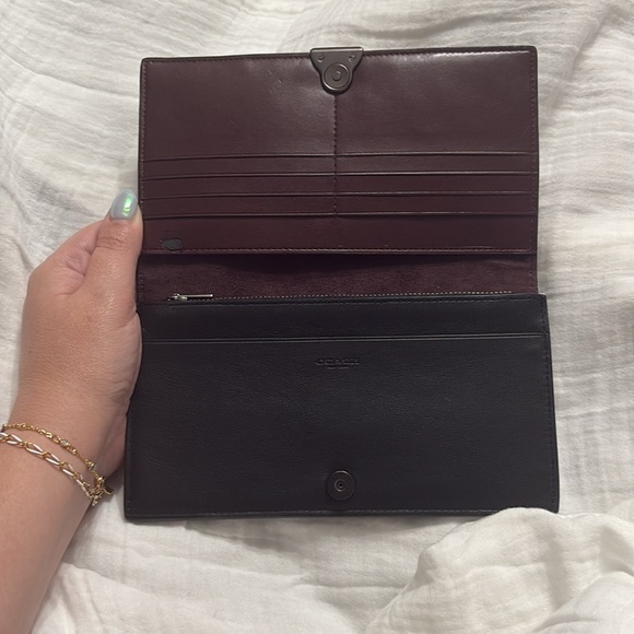 PRELOVED Coach Dreamer Wallet With Signature Patchwork - Picture 7 of 14